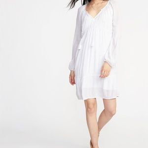 Old Navy boho white dress